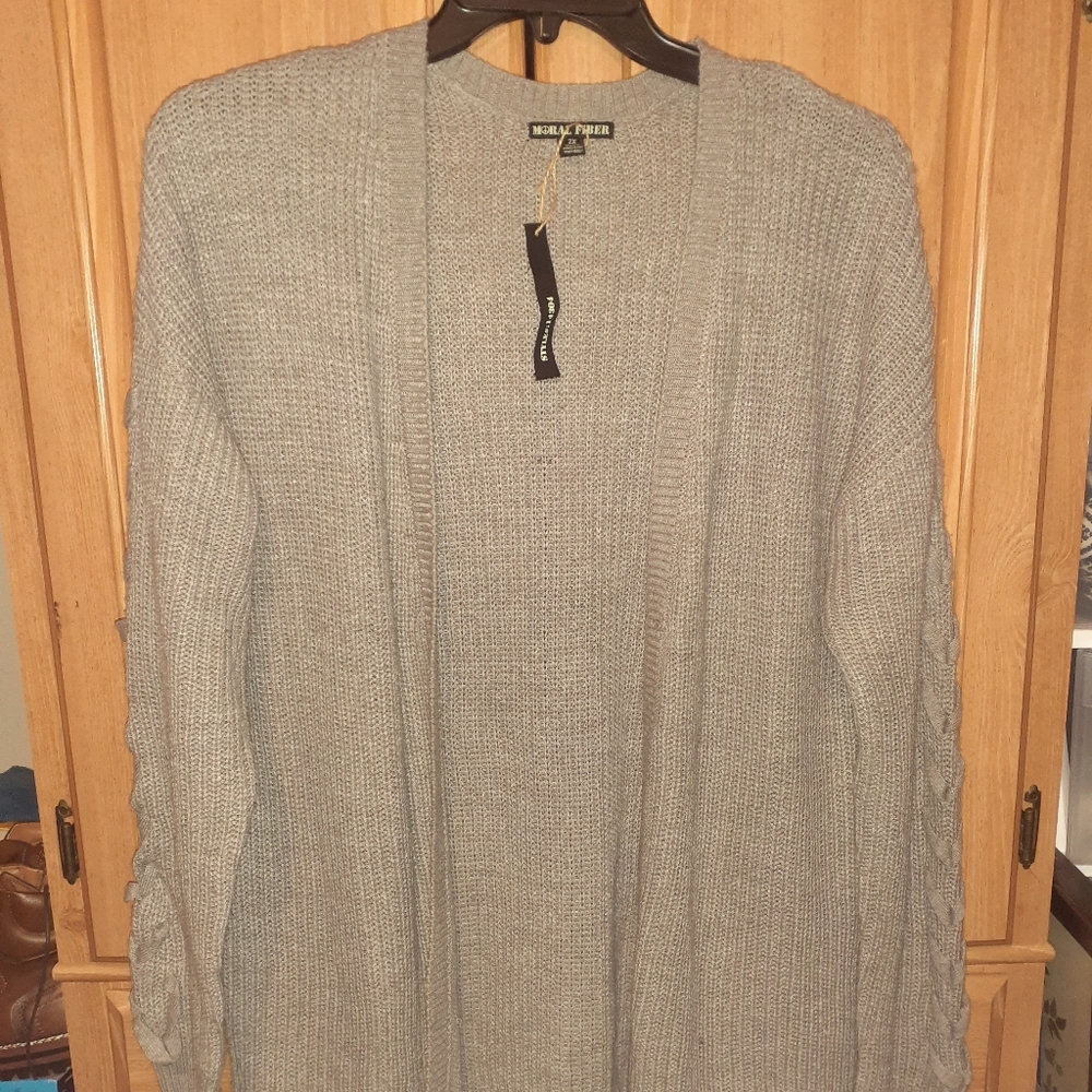 Plus Size Cardigan